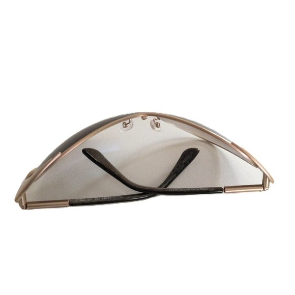 Tom Ford Vanda Oversized Sunglasses UV Cat Eye Nude Gold Vacation Summer - Picture 11 of 16